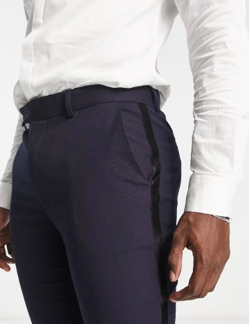 Pantaloni ASOS, bleumarin