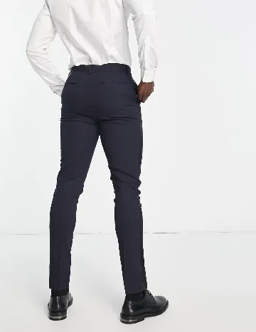 Pantaloni ASOS, bleumarin Albastru