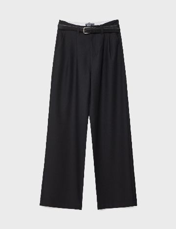 Pantaloni Stradivarius, negru