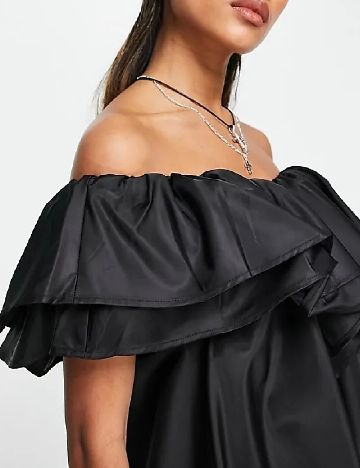 Rochie scurta Something New, negru