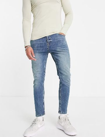 Blugi Topman, albastru