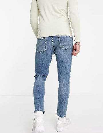 Blugi Topman, albastru