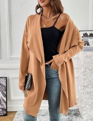 Cardigan SHEIN, maro