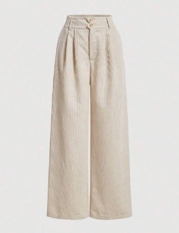 Pantaloni SHEIN, crem