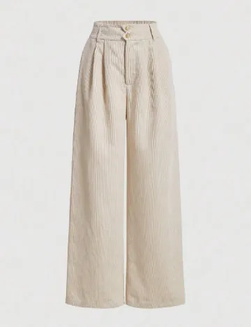 Pantaloni SHEIN, crem Crem