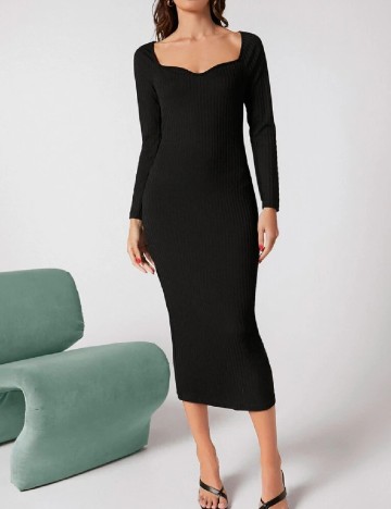 Rochie medie SHEIN, negru