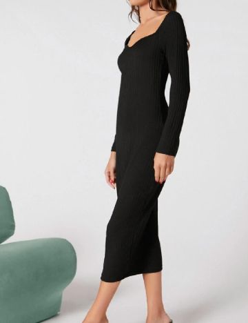 Rochie medie SHEIN, negru