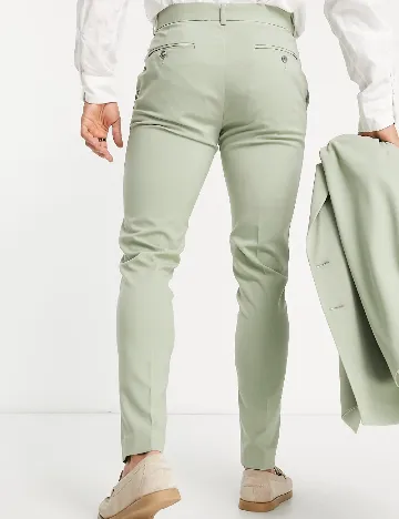 Pantaloni ASOS, verde Verde