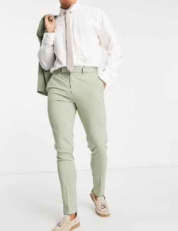 Pantaloni ASOS, verde