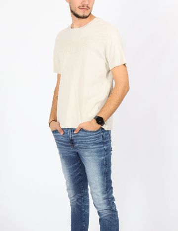 Tricou ASOS, crem