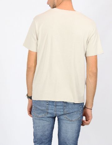 Tricou ASOS, crem