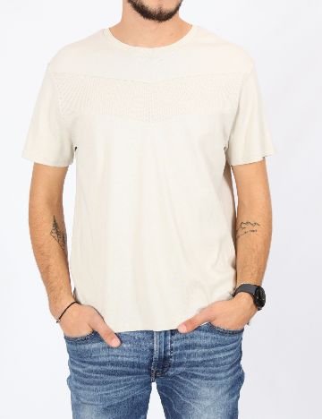 Tricou ASOS, crem