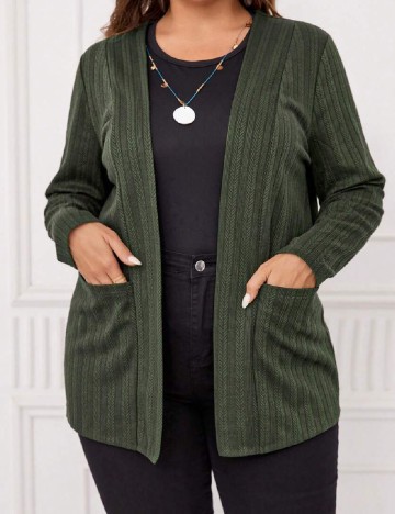 Cardigan Emery Rose Curve, verde