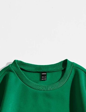 Bluza SHEIN CURVE, verde