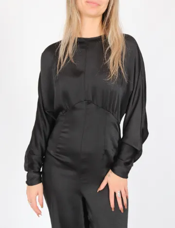 Salopeta ASOS, negru Negru