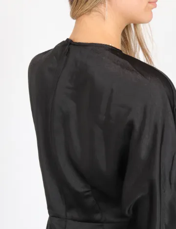 Salopeta ASOS, negru Negru