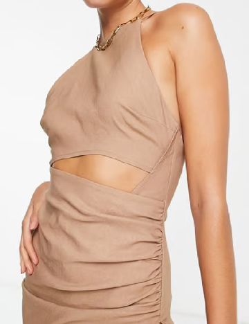 Rochie lunga ASOS, maro