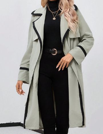 Trench SHEIN, verde