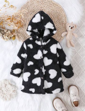 Jacheta Shein Kids, negru