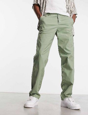 Pantaloni ASOS, verde