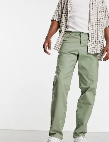 Pantaloni ASOS, verde Verde