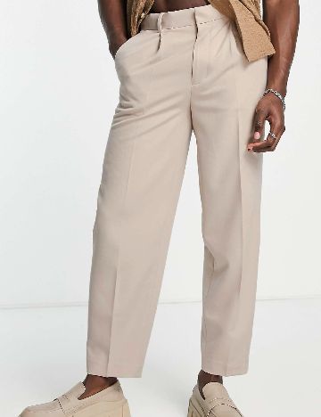 Pantaloni ASOS, crem