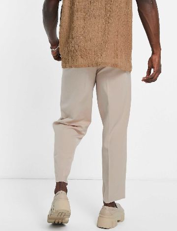 Pantaloni ASOS, crem