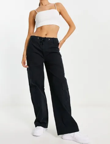 Pantaloni ASOS, negru Negru