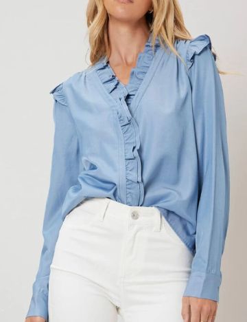 Bluza MOTF, albastru