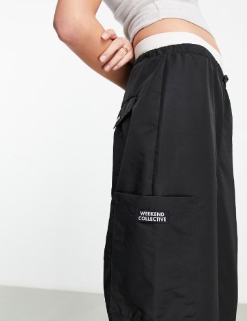 Pantaloni ASOS, negru