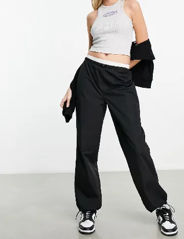 Pantaloni ASOS, negru Negru