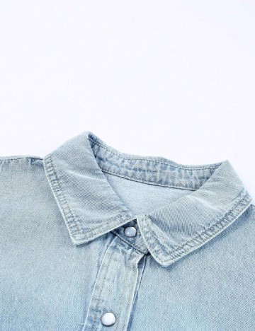 Rochie scurta SHEIN, bleu