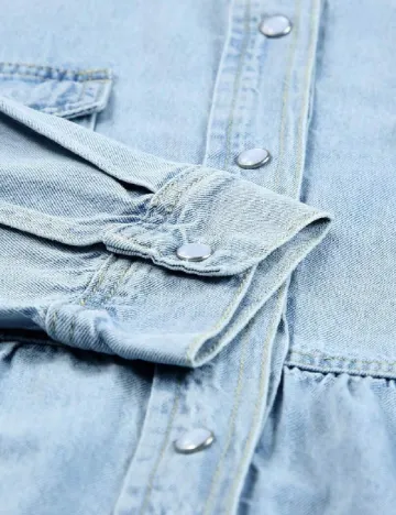 Rochie scurta SHEIN, bleu Albastru