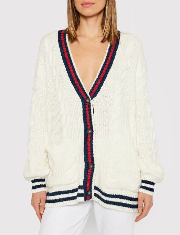 Cardigan American Eagle, ecru