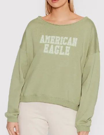 Bluza American Eagle, verde Verde