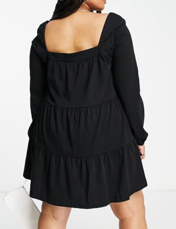 Rochie scurta ASOS Curve, negru