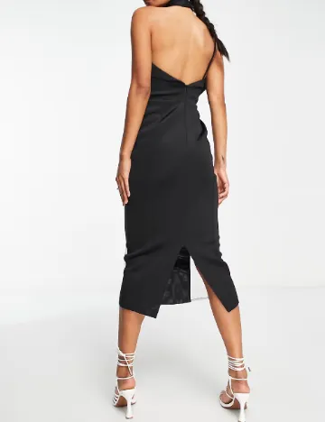 Rochie medie ASOS, negru Negru