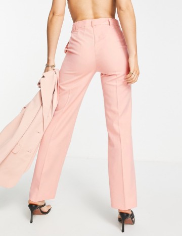 Pantaloni ASOS, roz