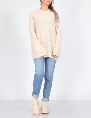 Pulover Oversize American Eagle, crem