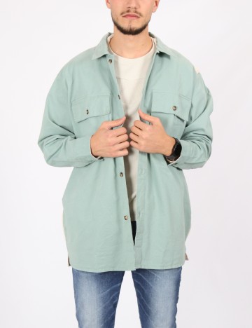 Jacheta Oversize Topman, verde