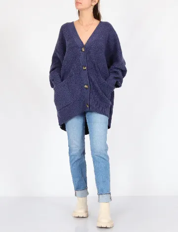 Cardigan Aerie, bleumarin Albastru