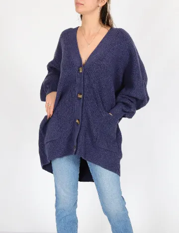 Cardigan Aerie, bleumarin Albastru