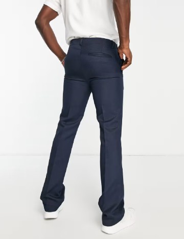 Pantaloni Topman, bleumarin