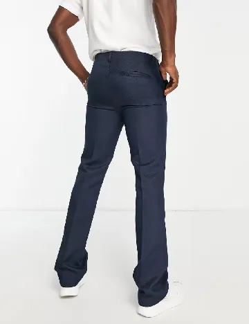 Pantaloni Topman, bleumarin Albastru