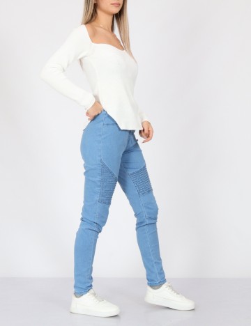 Pantaloni SHEIN, albastru