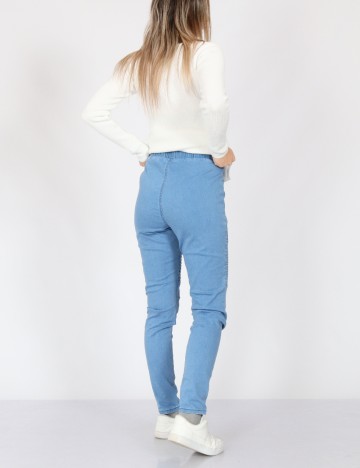 Pantaloni SHEIN, albastru