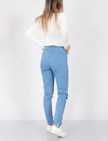 Pantaloni SHEIN, albastru Albastru