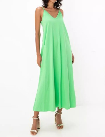Rochie lunga ASOS, verde