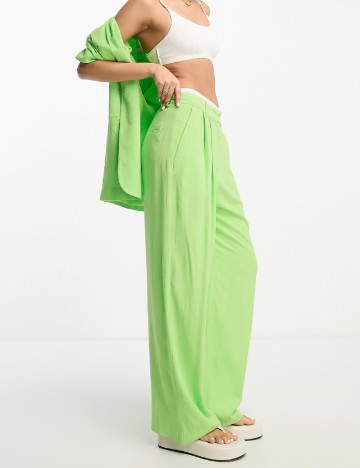 Pantaloni Weekday, verde