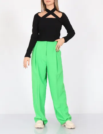 Top ASOS, negru Negru